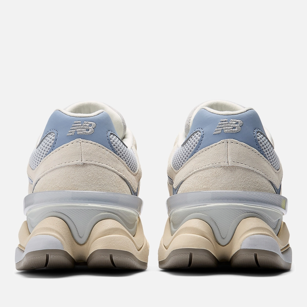 New Balance Unisex 9060 Suede and Mesh Trainers - UK 5